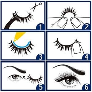 how to apply lashes