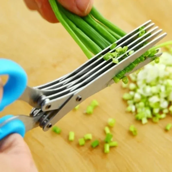 Multifunctional Stainless Steel 3/5-Layer Kitchen Scissors