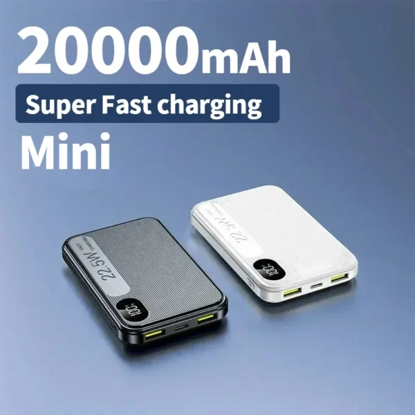 20000mah super fast charge PD22.5W digital display fast charge